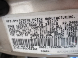 1997 TOYOTA CAMRY LE 2.2L AT Z17628